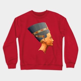 Queen Nefertiti Icon Crewneck Sweatshirt